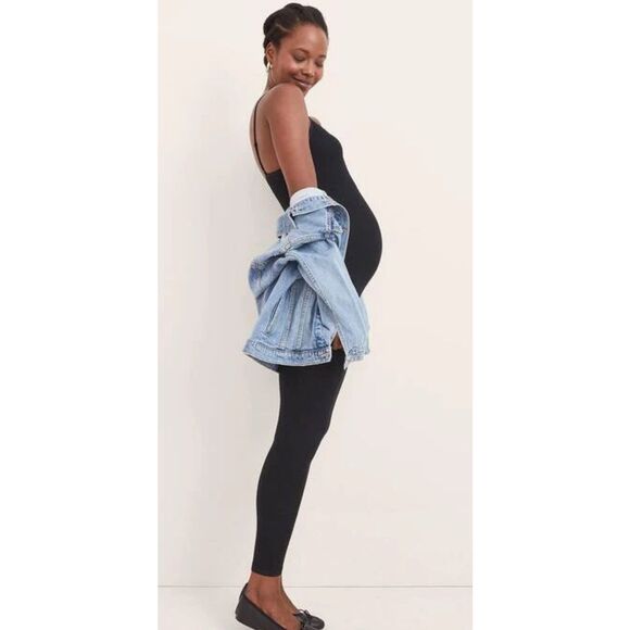 NWOT HATCH The Body Rib Unitard, Small, black $140 F34 - Picture 5 of 11